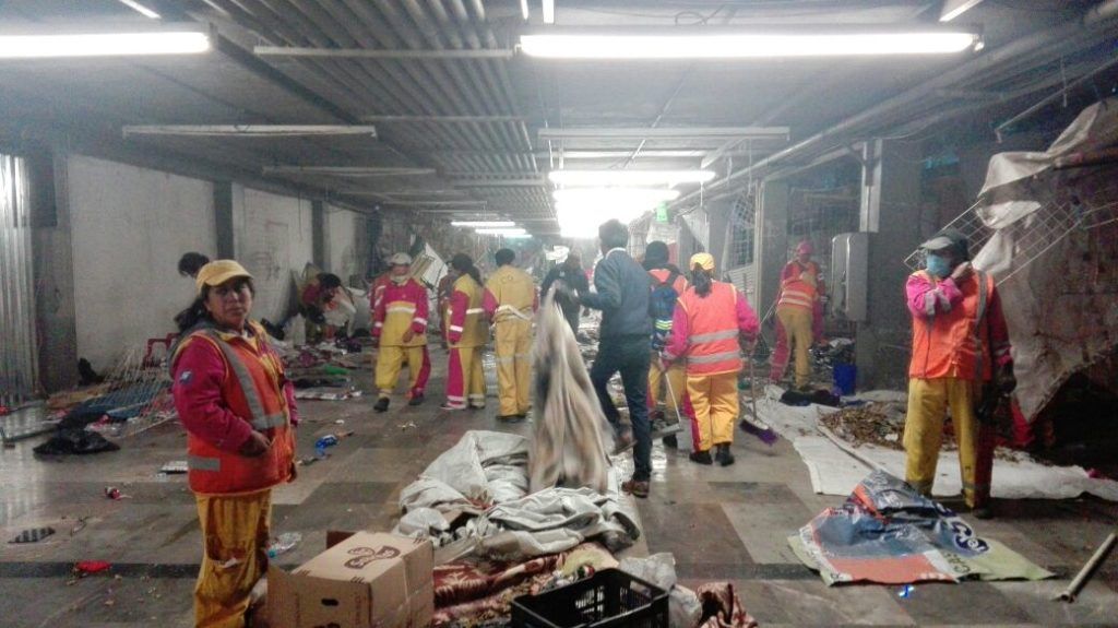 Retiran puestos ambulantes de las inmediaciones de Metro San Lázaro - operativo-puestos-san-lazaro3-1024x575