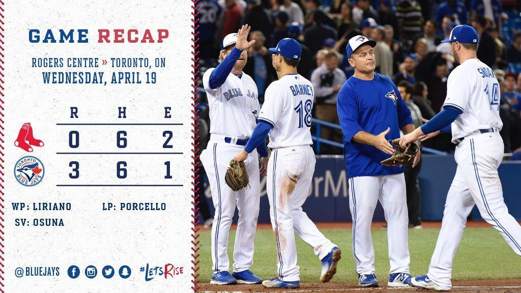 Roberto Osuna obtiene su primer salvamento de la campaña - osuna-toronto-1024x576