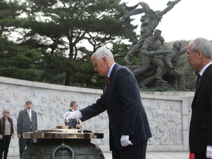 Pence acusa como provocativas acciones de Corea del Norte - pence
