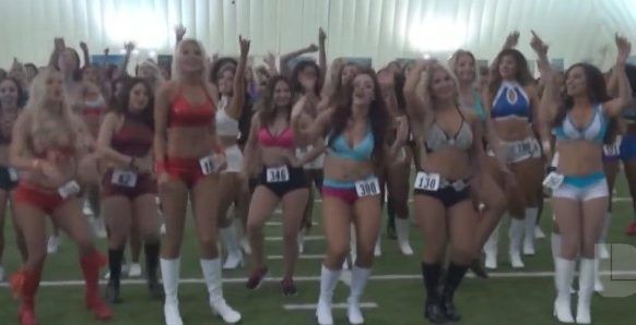 Audiciones para elegir a las nuevas porristas de los Texans