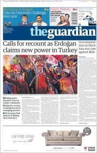 Javier Duarte y Turquía en primeras planas del lunes - portadas-17-abril-guardian