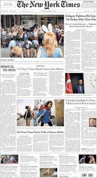 Javier Duarte y Turquía en primeras planas del lunes - portadas-17-abril-nyt