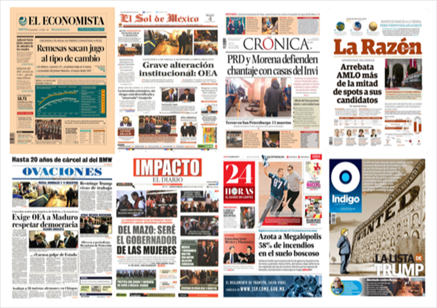 Remesas y Rusia en primeras planas del martes - portadas-4-abril1