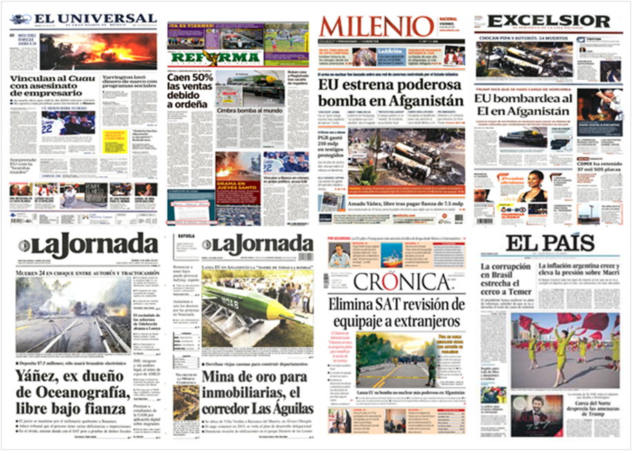 Bombardeo de EE.UU. acapara las primeras planas de México y el mundo