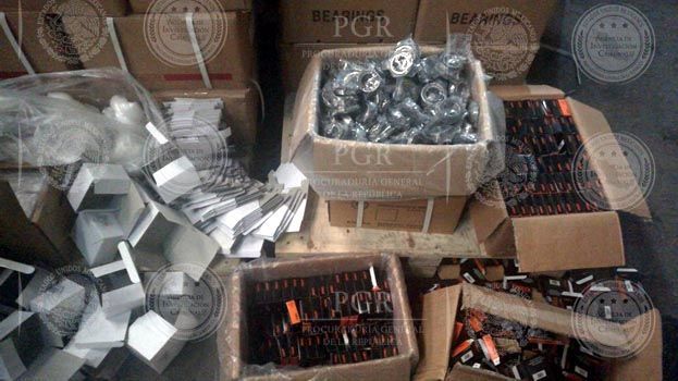 Aseguran 81 mil artículos industriales apócrifos en la Ciudad de México