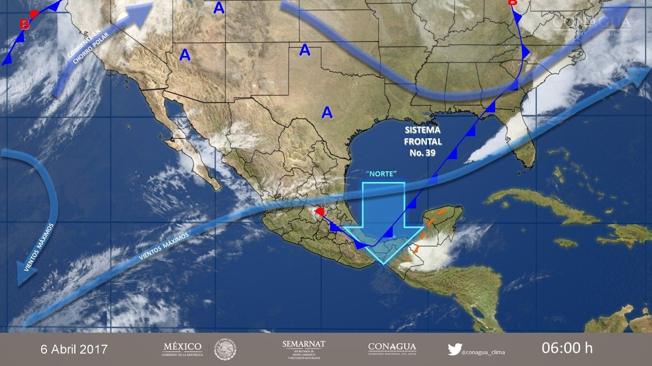 Se mantiene el refrescamiento de temperaturas en el norte y centro de México - pronostico-0604