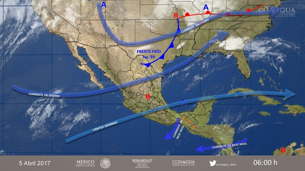 Continuará el ambiente cálido y vientos fuertes en gran parte del país - proonostico-0504