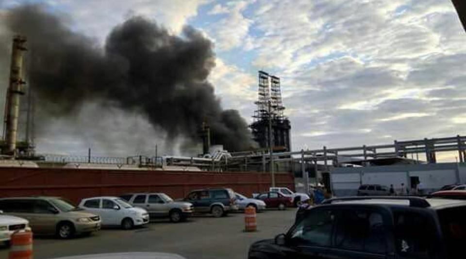 Sofocan incendio en fosa de Refinería Madero en Tamaulipas - refinería-ciudad-madero-2