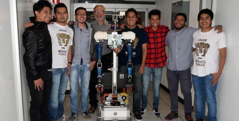 Estudiantes de la UNAM competirá en la RoboCup de Japón - robot-justina-770x392