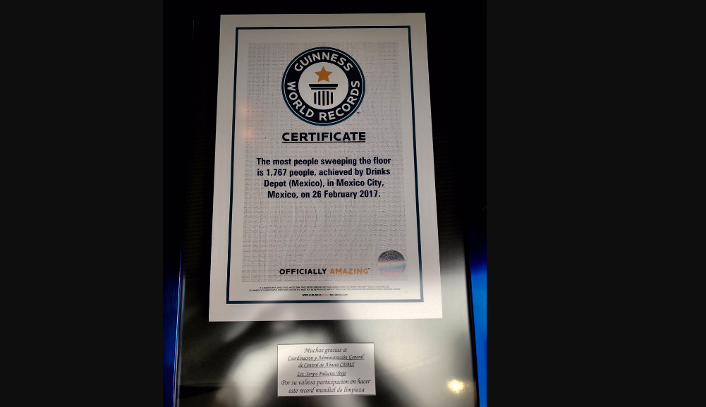 Central de Abasto rompe Récord Guinness