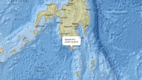 Alerta de tsunami por sismo de magnitud 7.2 en Filipinas - sismo-filipinas