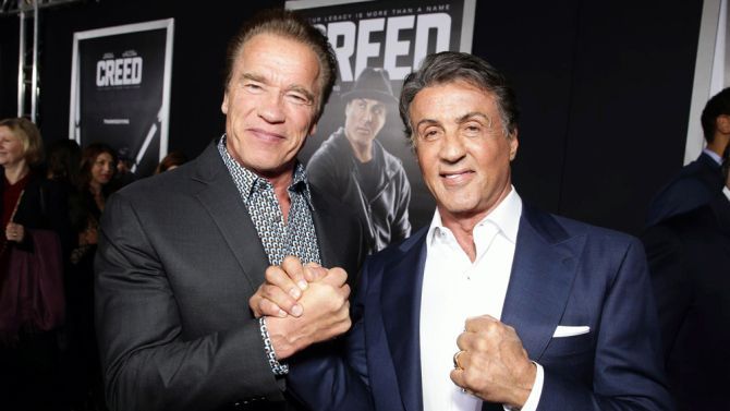 Ni Schwarzenegger ni Stalone aparecerán en Los Indestructibles 4 - stalone-schwarzenegger