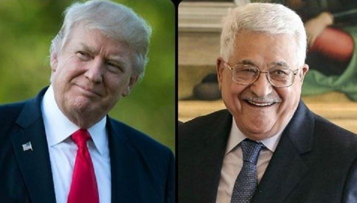 Trump recibirá en mayo a presidente de Palestina - trump-presidente-palestina