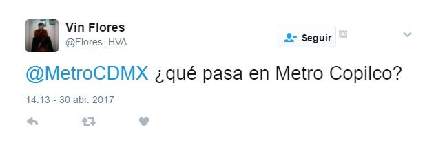 Falla la Línea 3 del Metro - tui-copilco-1