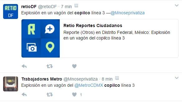 Falla la Línea 3 del Metro - tuit-copilco-2