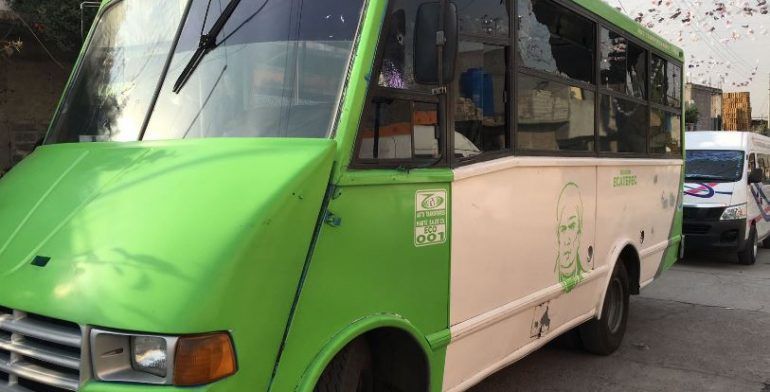 Balacera a unidades de transporte en Ecatepec deja un muerto - unidad-transporte-luis-emiliani