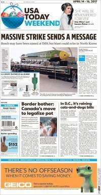 Bombardeo de EE.UU. acapara las primeras planas de México y el mundo - usat