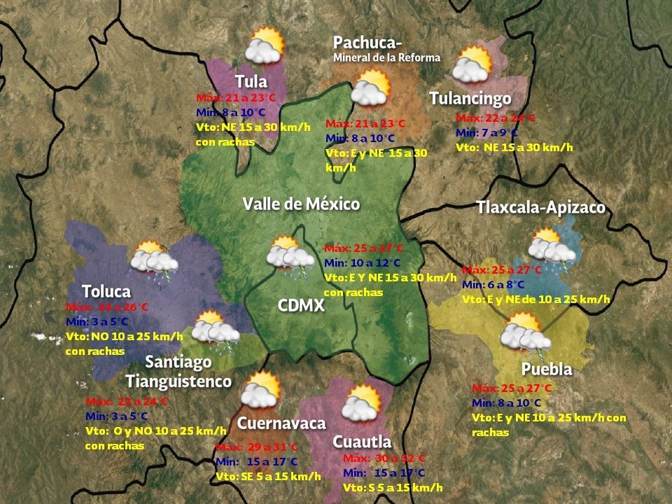 Vientos fuertes en en el norte y noroeste del país - vdm-1304