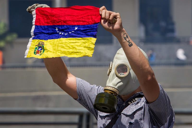 Cuerpos de seguridad dispersan protestas en Venezuela - venezuela-6