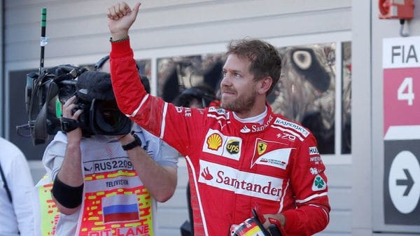 Vettel logra la pole en el Gran Premio de Rusia