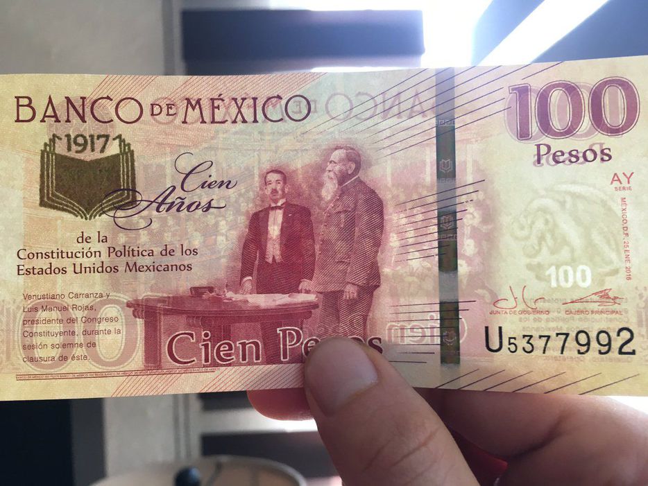 ¿Cómo identificar si es falso un billete de 100 pesos? - 100-pesos-3