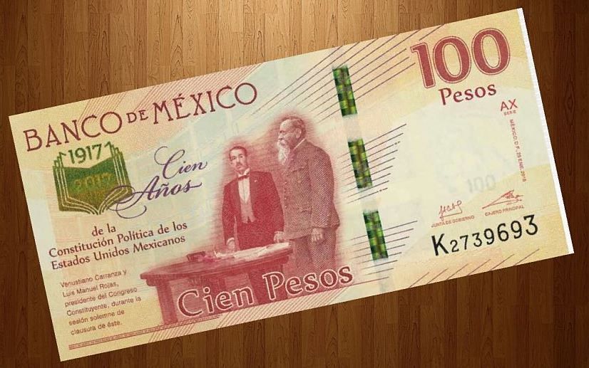 ¿Cómo identificar si es falso un billete de 100 pesos?