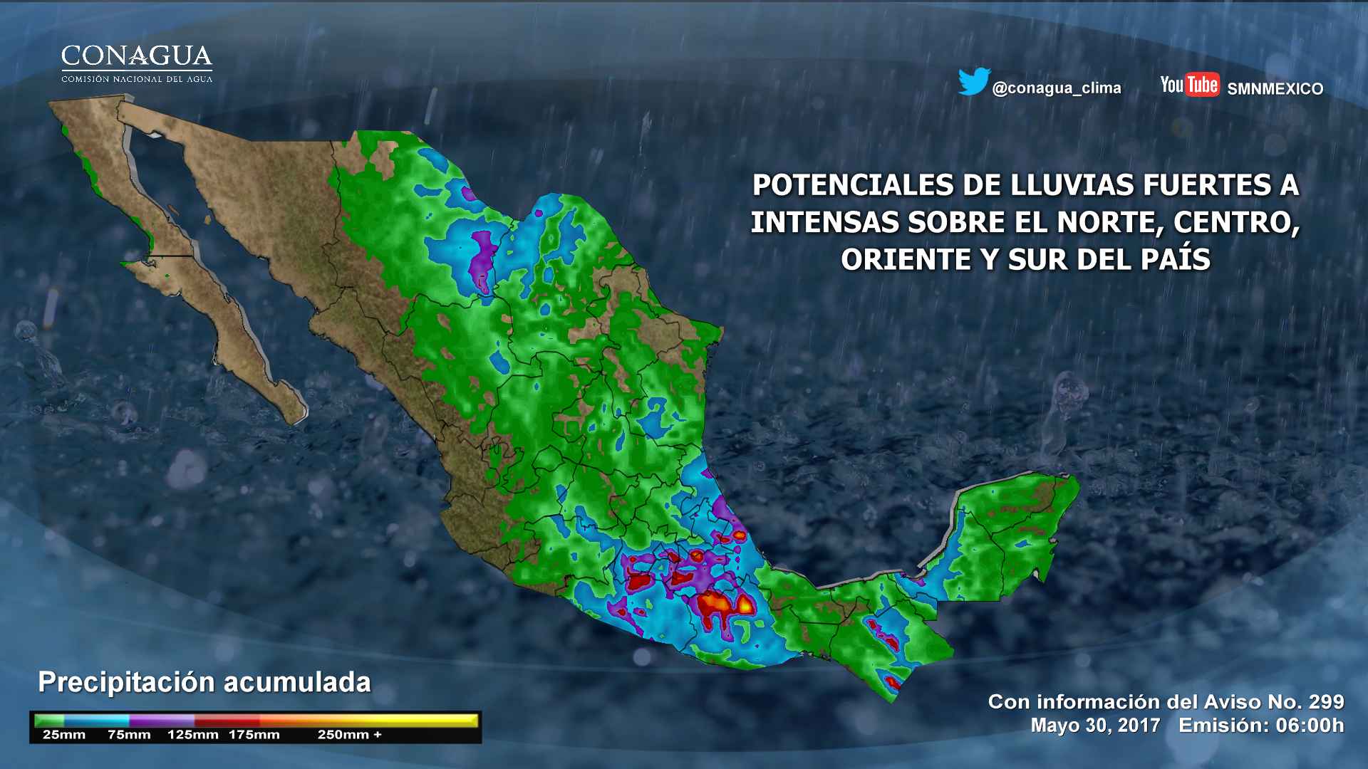 Prevalece el potencial de tormentas en gran parte del país - 3005