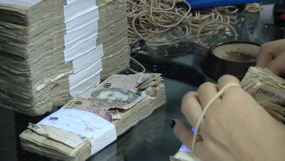 #Video Así se destruyen 350 millones de billetes #Video Así se destruyen 350 millones de billetes