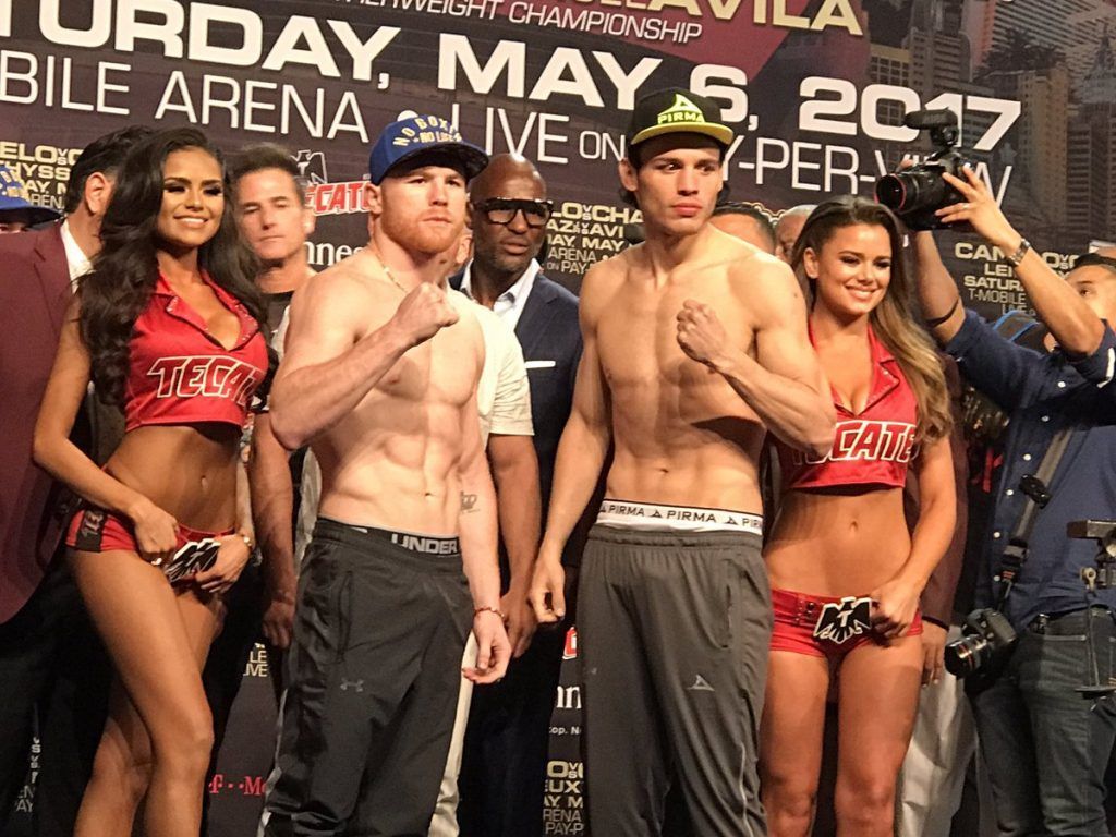 Chávez Jr da el peso para la pelea contra “Canelo” Álvarez - C_GK0BoUwAAivfL-1024x768