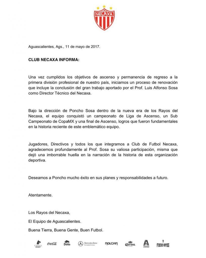 Necaxa despide a Alfonso Sosa - C_lzt1DUwAAWBkU-818x1024