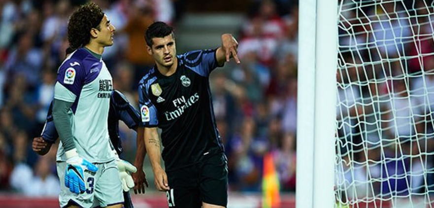 Real Madrid goleó al Granada con Ochoa en la portería