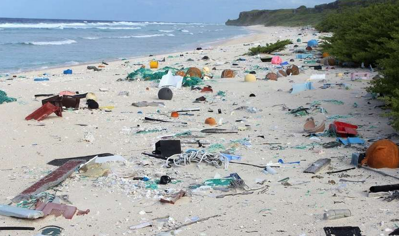 La isla con más basura en el mundo