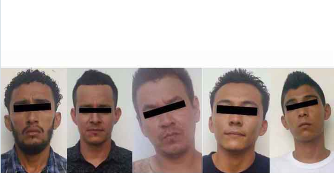 Detienen a cinco ‘maras’ en Chiapas