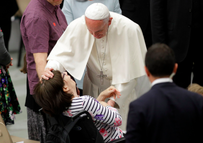 'Que ninguno de ustedes se sienta solo': Francisco a enfermos de Huntington - Captura-de-pantalla-2017-05-18-a-las-14.41.11