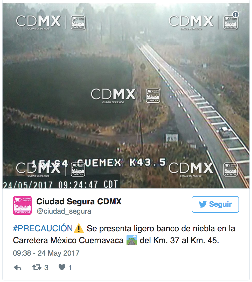 Niebla afecta la carretera México-Cuernavaca - Captura-de-pantalla-2017-05-24-a-las-11.12.12