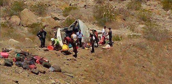 Choque de normalistas en BCS deja un muerto y 41 heridos