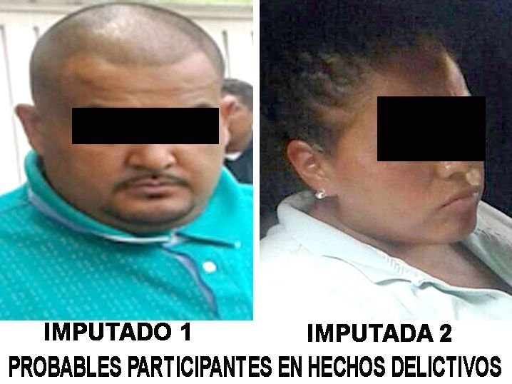 Vinculan a proceso a dos personas que vendían drogas ocultas en repostería - Imputados