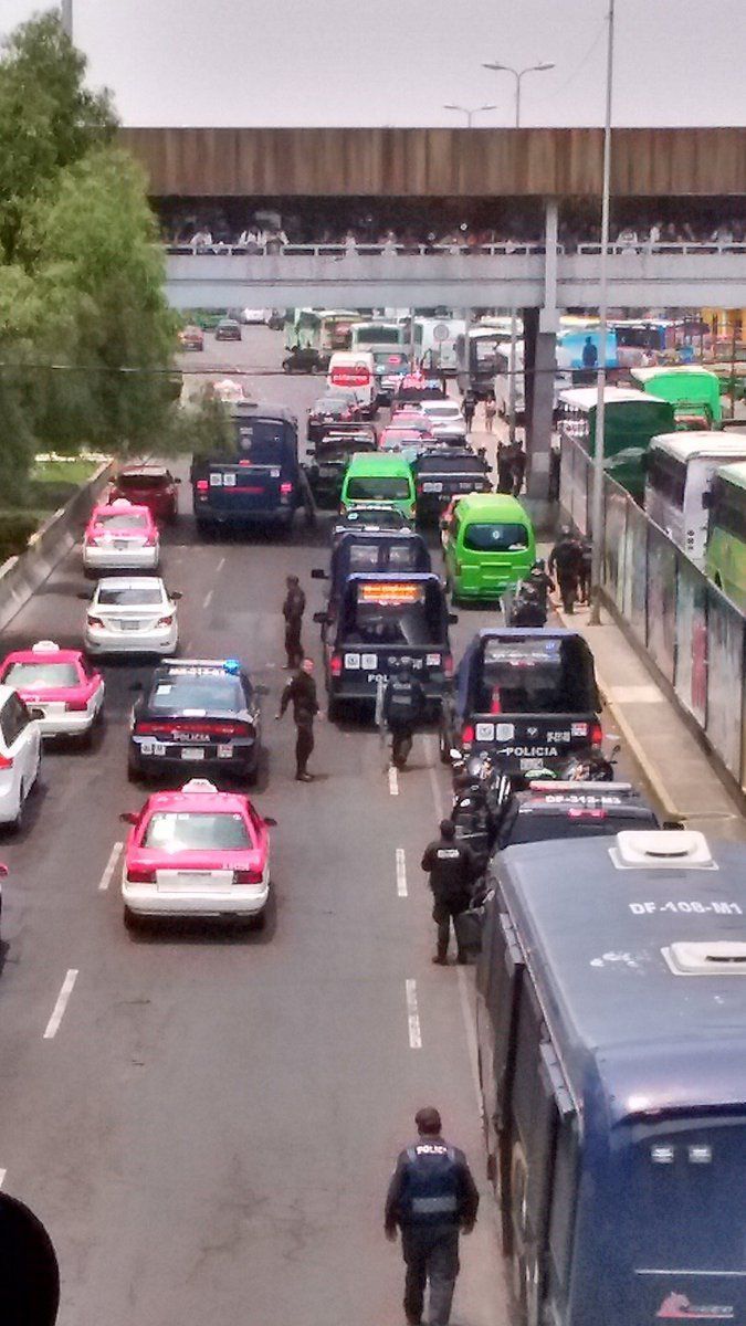 Más de tres mil policías vigilarán el México vs EE.UU. - Metro-CU-2