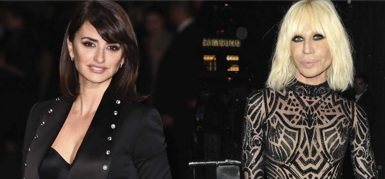 La primera imagen de Penélope Cruz como Donatella Versace
