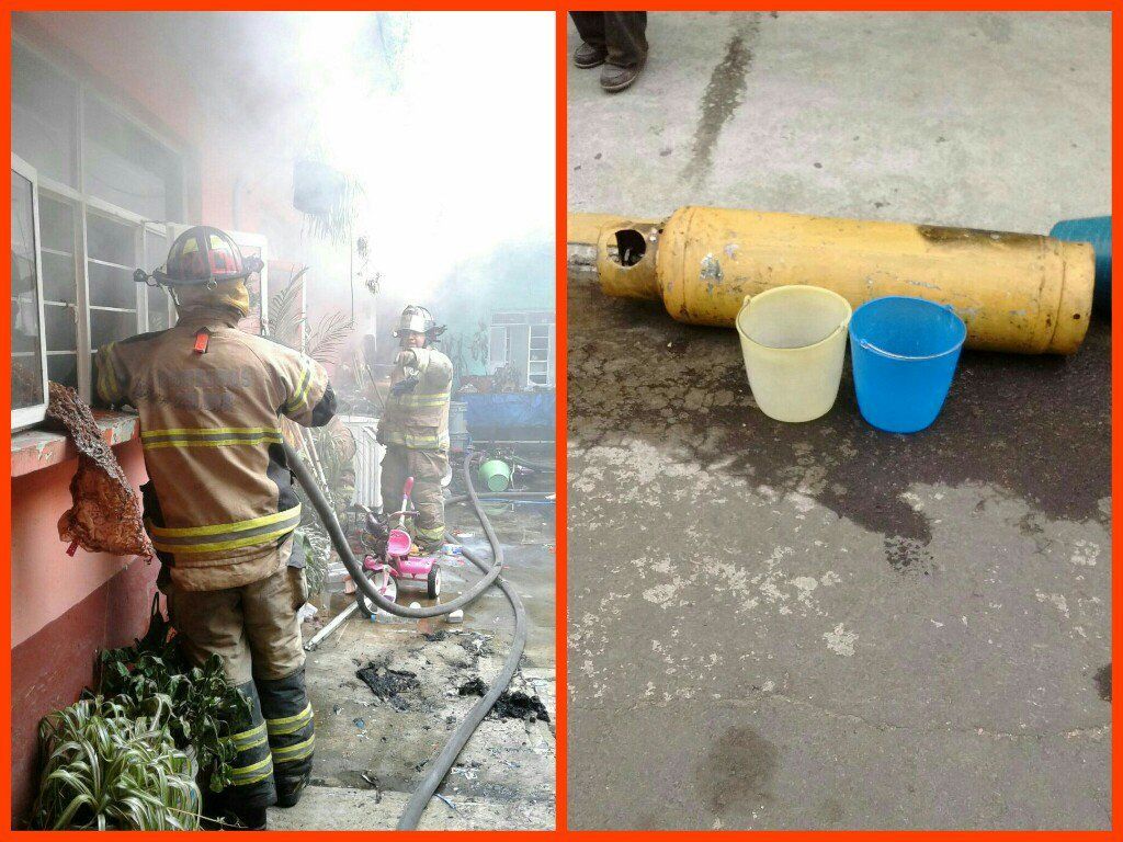 Explosión por fuga de gas deja tres heridos en la GAM