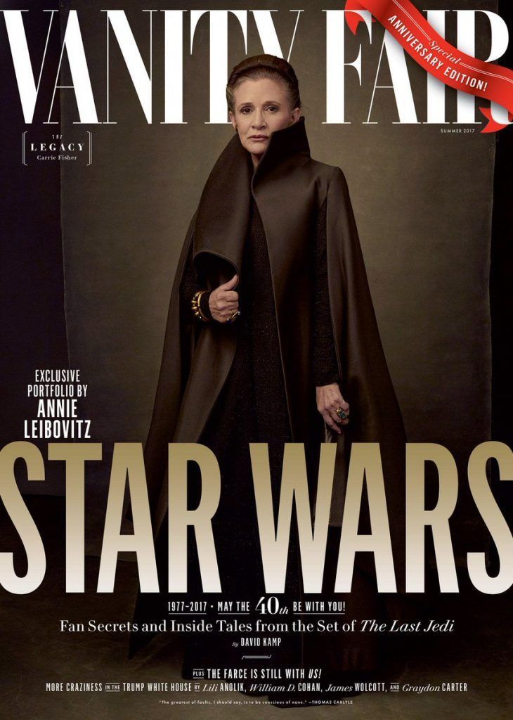 Elenco de 'Star Wars' aparece en portada de Vanity Fair - Star-Wars-1-730x1024
