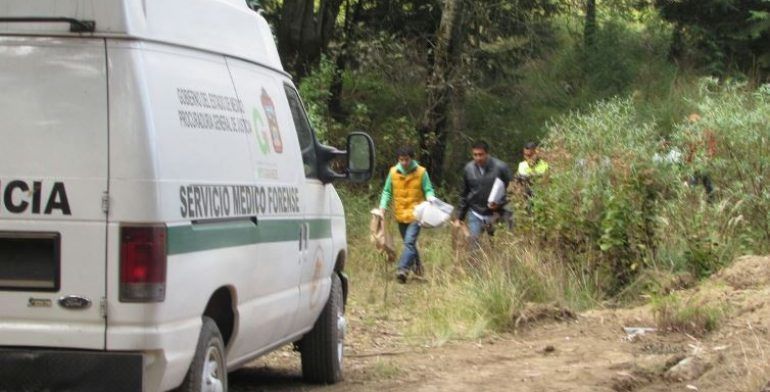 Encuentran dos cuerpos en paraje de Sultepec
