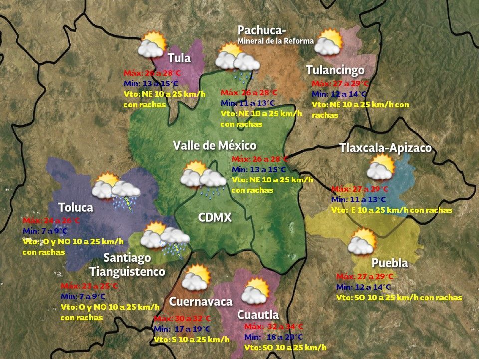 Tormentas continuarán afectando a gran parte del país - VDM-1505
