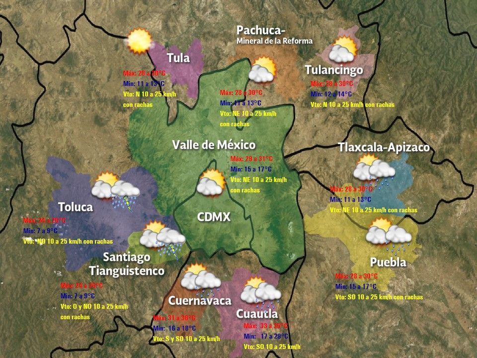 Nuevo frente frío provocará viento fuertes en el norte del país - VDM-1705