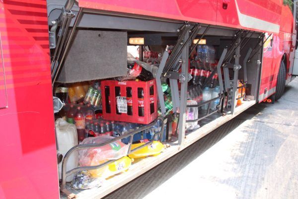 Detienen a 236 normalistas en Chiapas