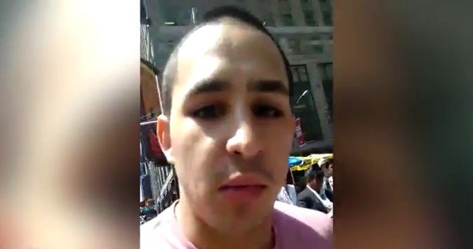 #Video Turista relata ataque en Times Square