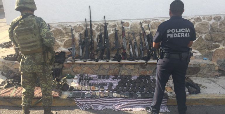 Detienen a tres presuntos miembros de 'Los Viagra' en Guerrero - armas-1