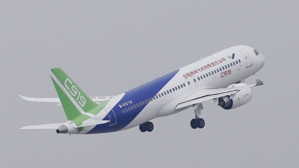 #Video Despega primer avión fabricado en China