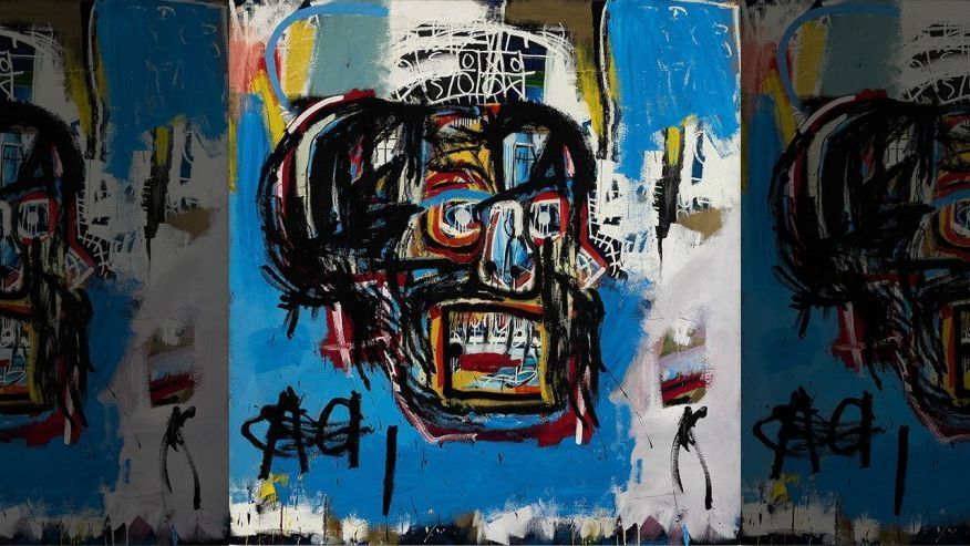Subastan cuadro de Basquiat por más de 110 mdd