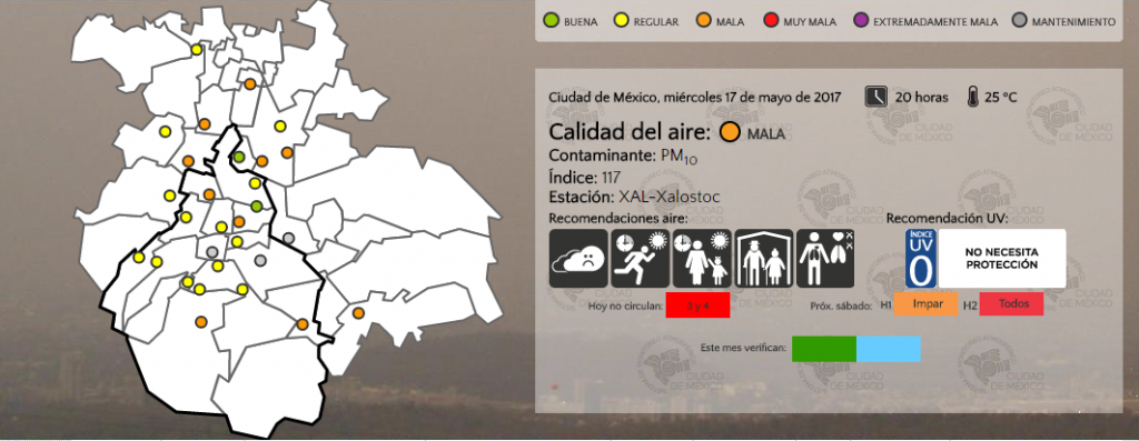 Continuará Fase I de Contingencia Ambiental - calidad-del-aire-1024x397